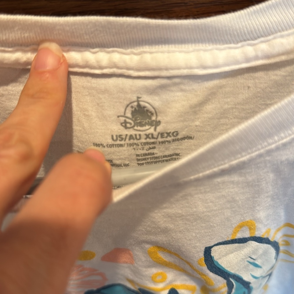 Disney stitch paradise livin graphic t shirt size xl lilo & stitch - Picture 3 of 4